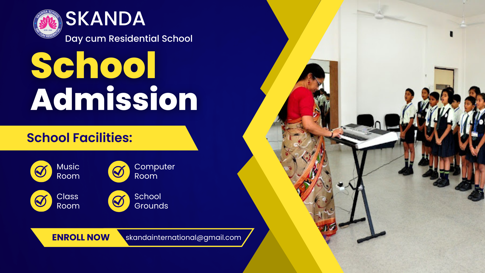 Skanda International School Campus View 1