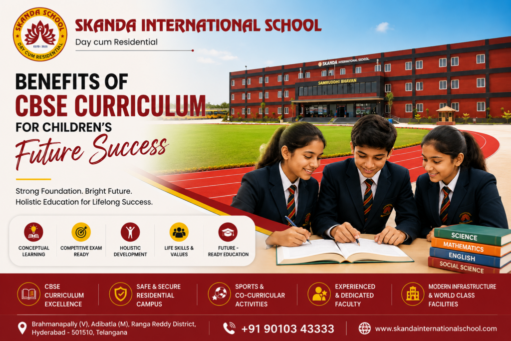 Benefits of CBSE Curriculum for Children's Future Success